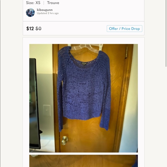 Two (2) Slightly Oversized Sweaters EUC. - Picture 4 of 6